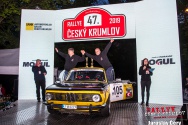 Rallye Český Krumlov: Vyhlášení výsledků